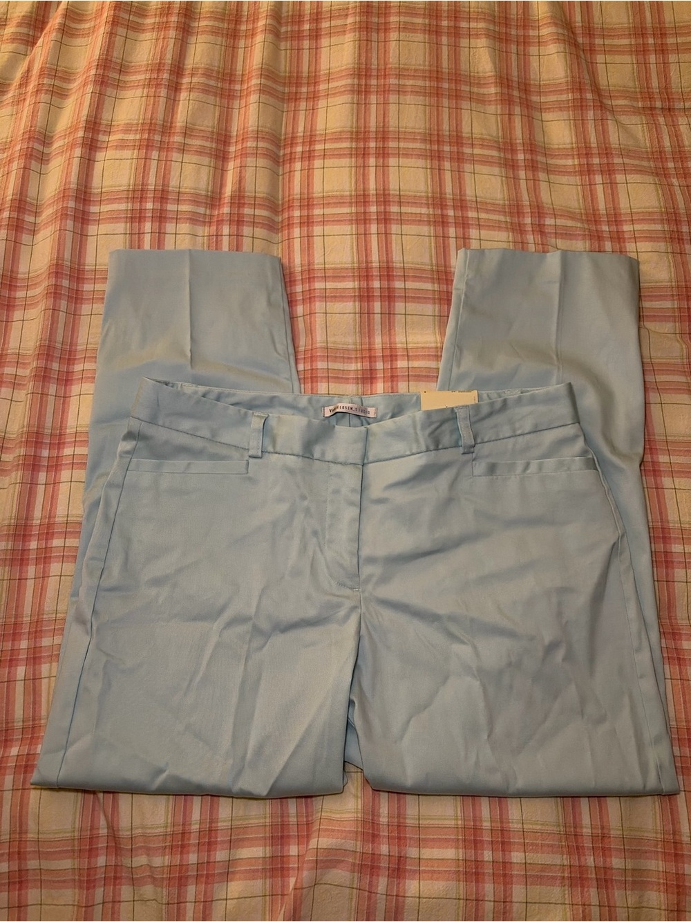NWT Van Heusen Light Blue Straight Leg Pants